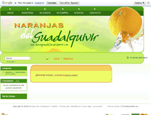 Tablet Screenshot of naranjasdelguadalquivir.com